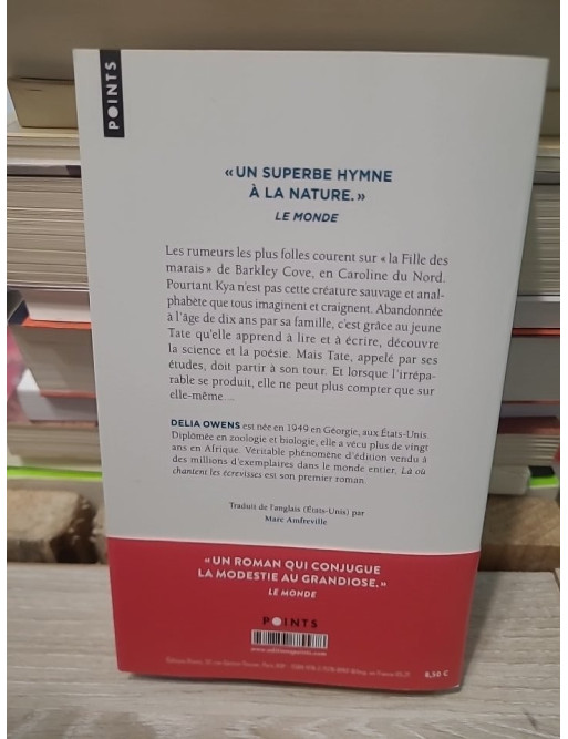 Là où chantent les écrevisses - Delia Owens