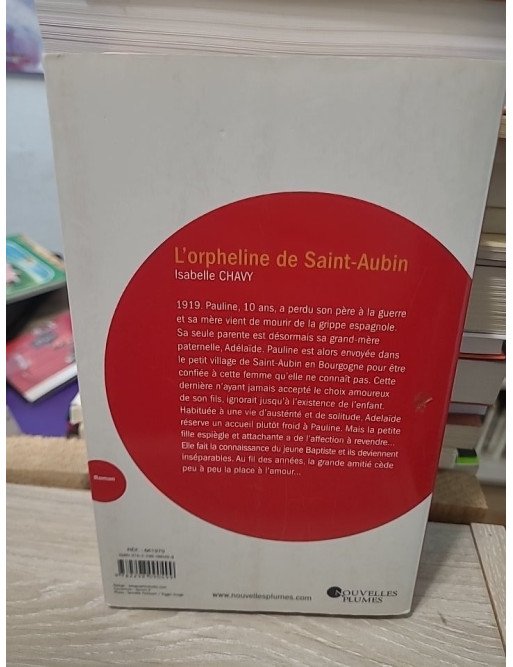 L'orpheline de Saint-Aubin - Isabelle Chavy
