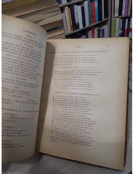 Oeuvres de Molière tome 1 & 2 d'après l'édition de 1734 - Molière