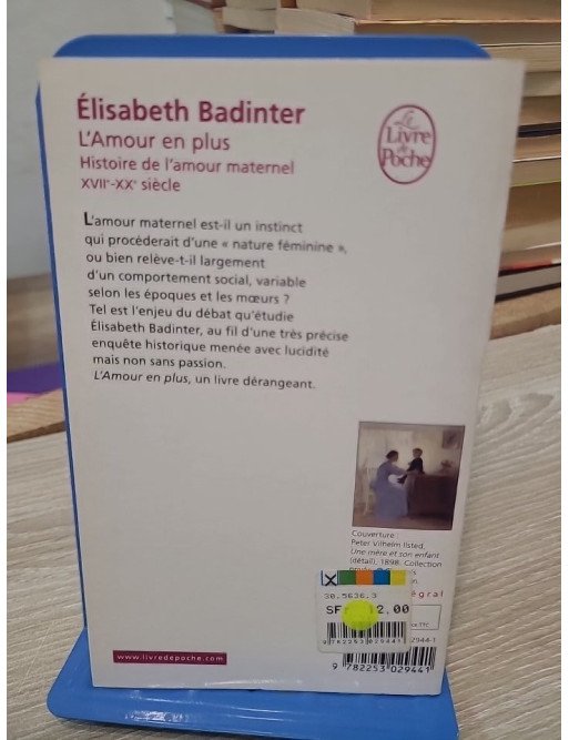 L'Amour en plus - Élisabeth Badinter