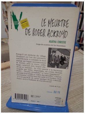 Le Meurtre de Roger Ackroyd - Agatha Christie