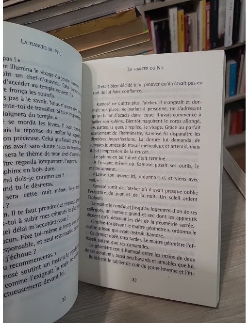 La Fiancée du Nil - Christian Jacq