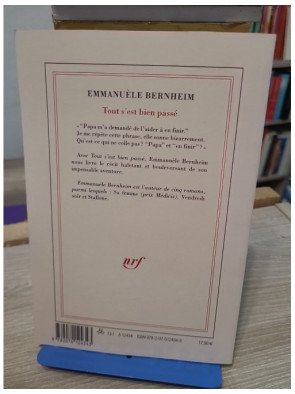 Tout s'est bien passé - Récit intime sur la fin de vie et le lien filial