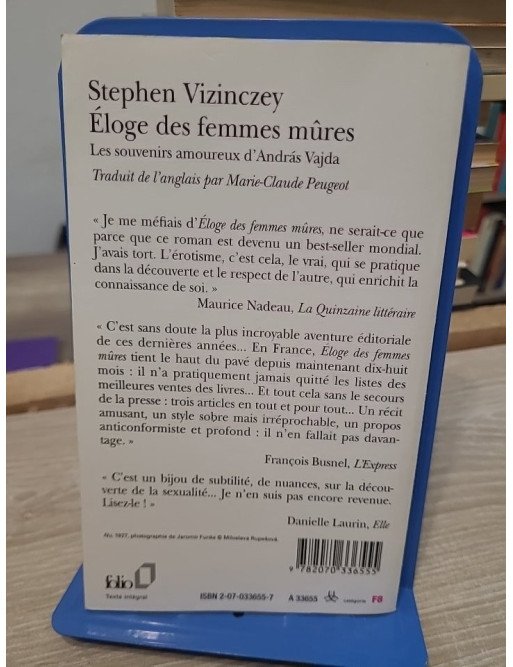 Éloge des femmes mûres - Les souvenirs amoureux d'András Vajda