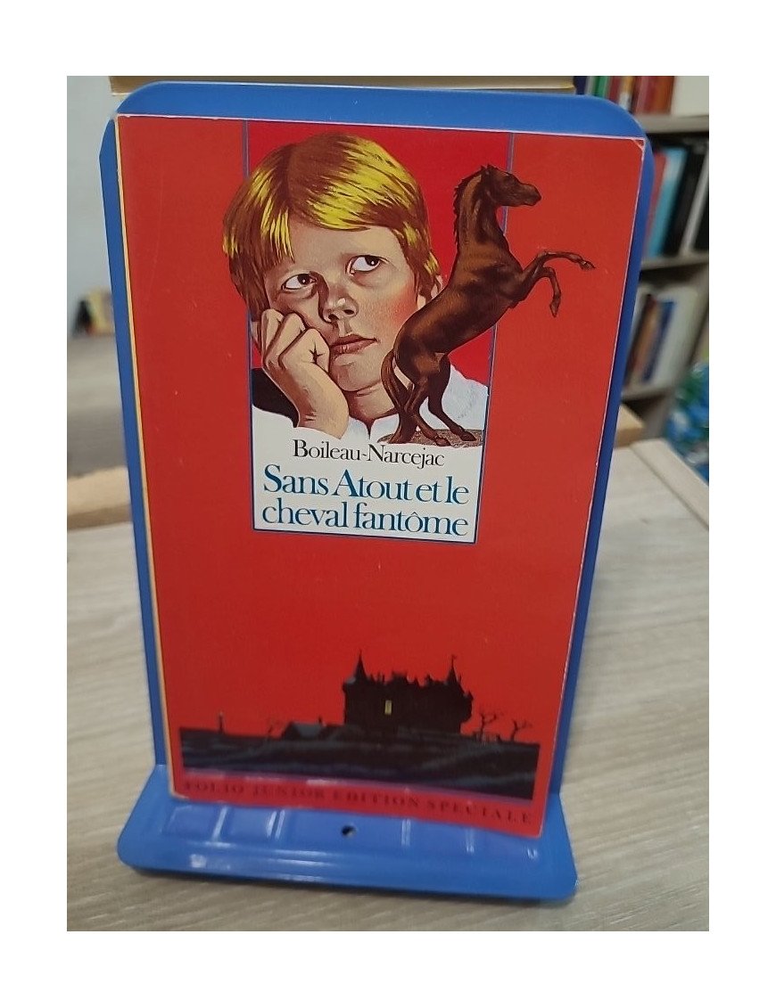 Sans Atout et le cheval fantôme - Roman jeunesse policier Folio Junior
