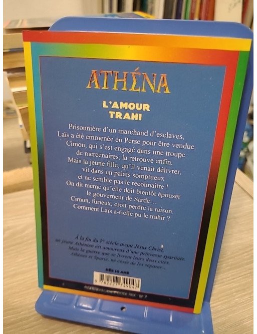 L'amour trahi - Série Athéna, roman historique jeunesse sur la Grèce antique