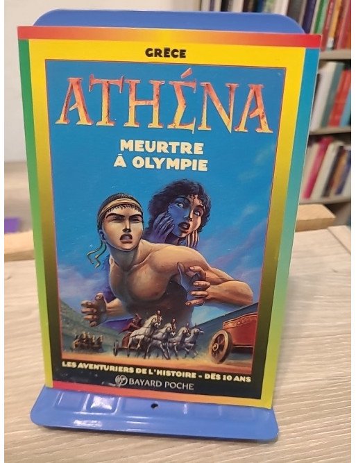 Meurtre à Olympie - Série Athéna, enquête historique jeunesse en Grèce antique