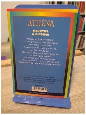 Meurtre à Olympie - Série Athéna, enquête historique jeunesse en Grèce antique