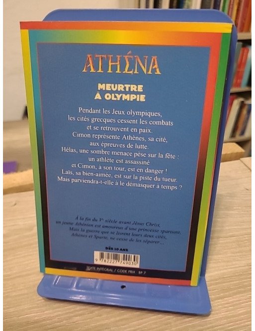 Meurtre à Olympie - Série Athéna, enquête historique jeunesse en Grèce antique