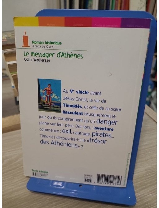 Le Messager d'Athènes - Roman historique jeunesse en Grèce antique