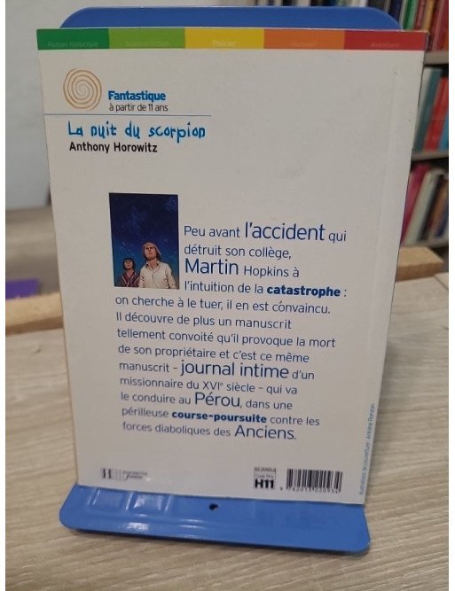 La Nuit du scorpion - Les Cinq contre les Anciens, roman fantastique jeunesse