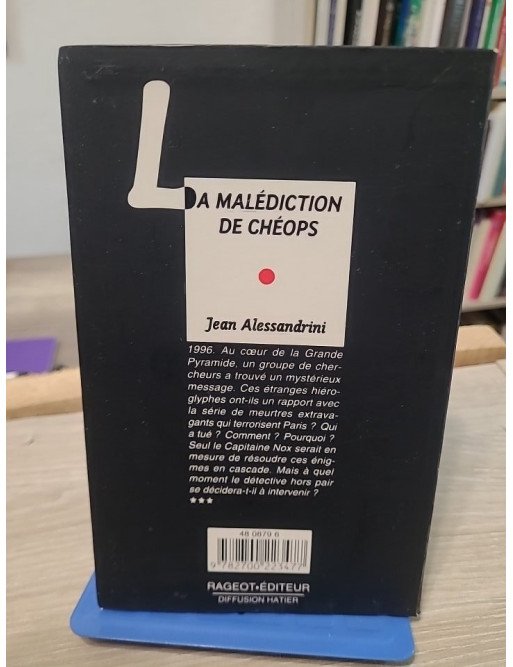 La malédiction de Chéops - Roman policier jeunesse en Égypte ancienne