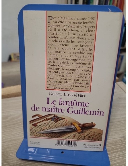 Le fantôme de maître Guillemin - Roman jeunesse Folio Junior