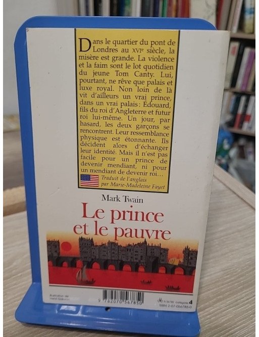 Le Prince et le Pauvre - Roman classique jeunesse Folio Junior