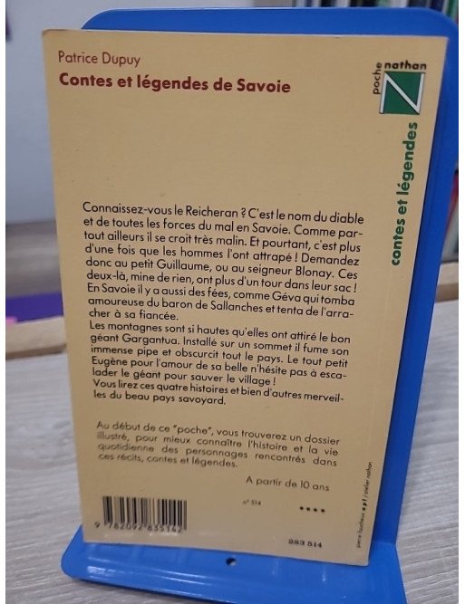 Contes et légendes de Savoie - Collection Nathan