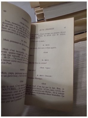 Marius - Pièce en 4 actes