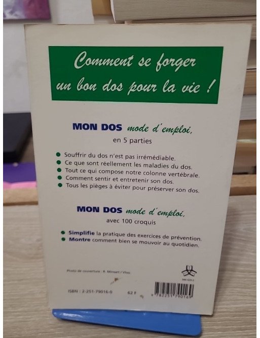 Mon dos, mode d'emploi