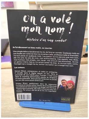 On a volé mon nom ! Histoire d'un long combat