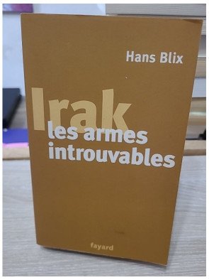 Irak, les armes introuvables