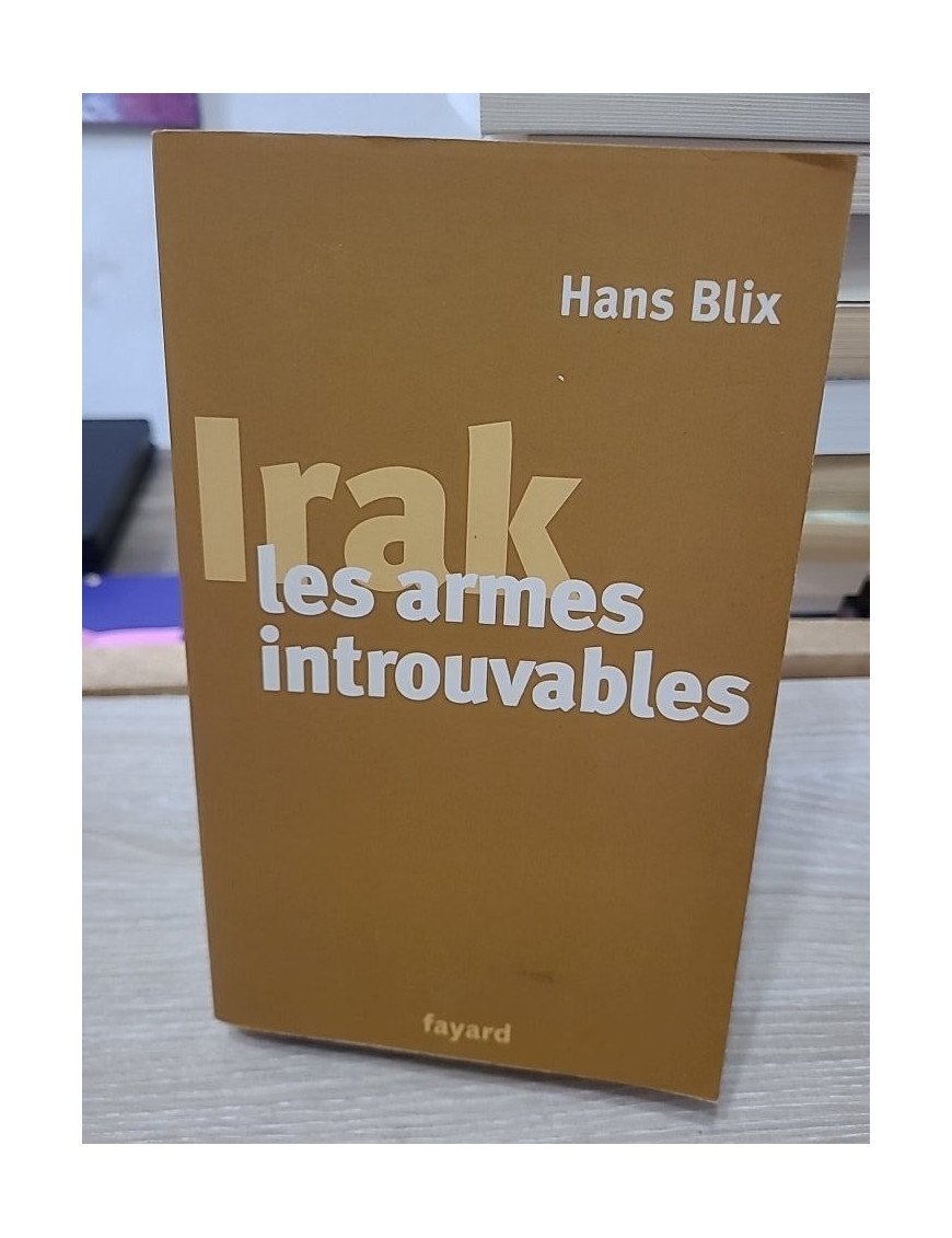 Irak, les armes introuvables