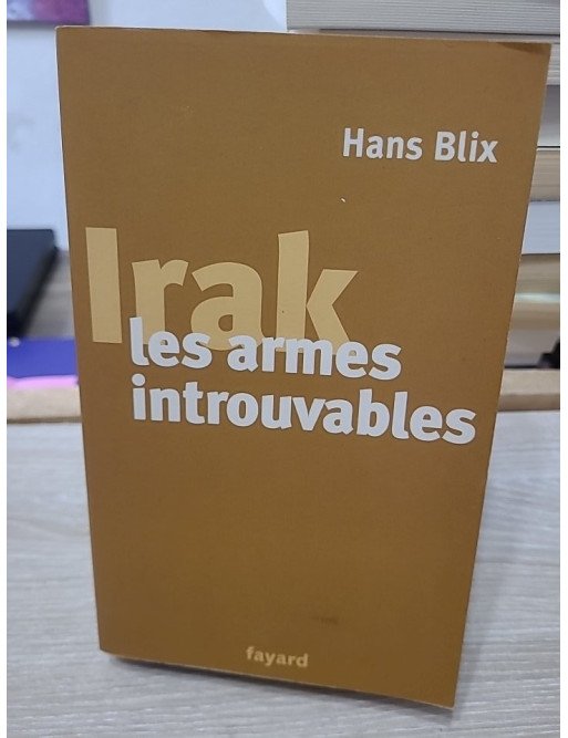 Irak, les armes introuvables