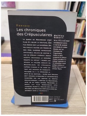 Les Chroniques des Crépusculaires - Mathieu Gaborit