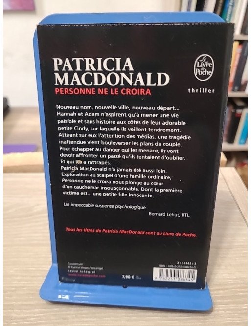 Personne ne le croira - Patricia J. MacDonald