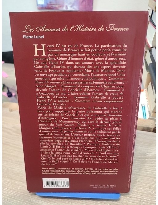 Les Amours de l'Histoire de France - Volume 2, Au temps du Vert Galant et des trois mousquetaires