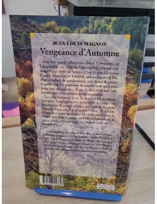 Vengeance d'automne - Roman policier entre Cévennes et mémoire de guerre