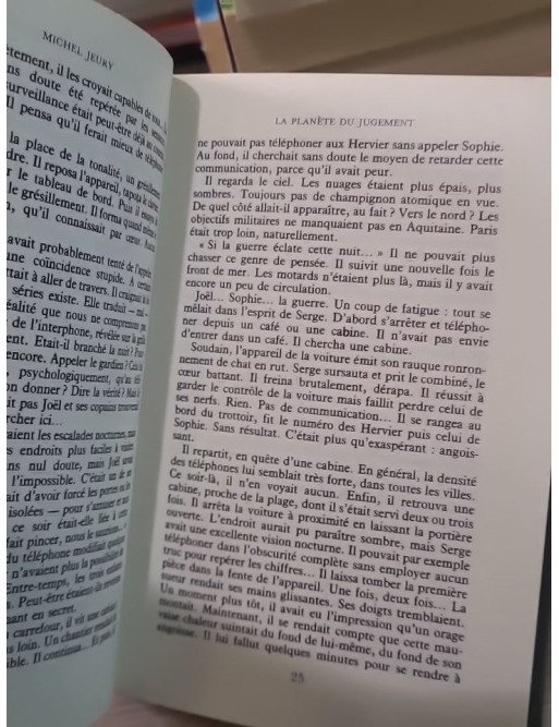 La Planète du jugement – Goer de la Terre | Michel Jeury | Anticipation n°18