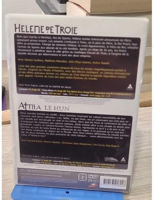 Hélène de Troie - Attila le Hun (DVD)