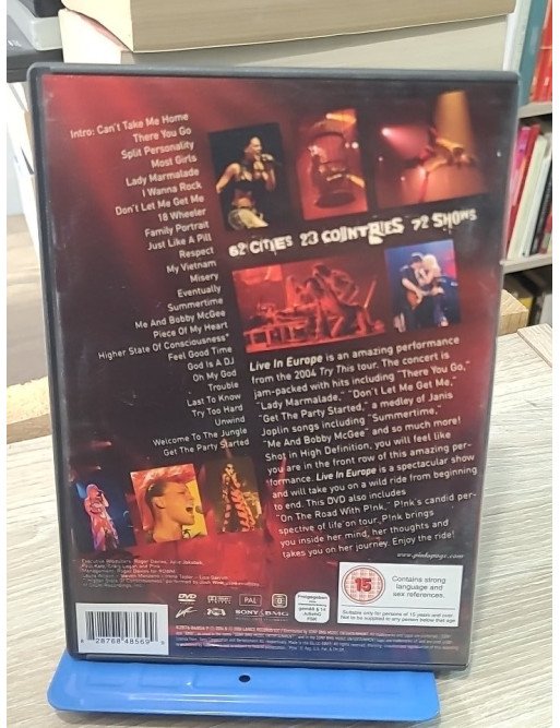 Pink - Live in Europe - Try This Tour (DVD)