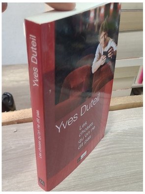 Les choses qu'on ne dit pas - Lettres et confidences d'Yves Duteil