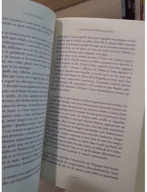 Actions spéciales - Roman d'aventures et fable politique