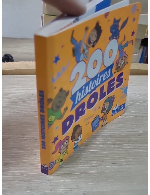 200 Histoires Drôles - Blagues illustrées pour enfants