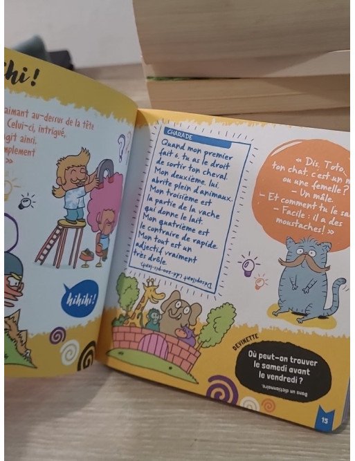 200 Histoires Drôles - Blagues illustrées pour enfants