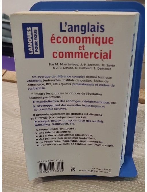 L'anglais économique et commercial - Pour maîtriser la langue des affaires