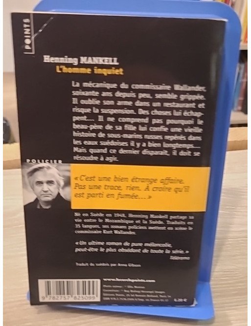 L'Homme inquiet - Une enquête du commissaire Wallander