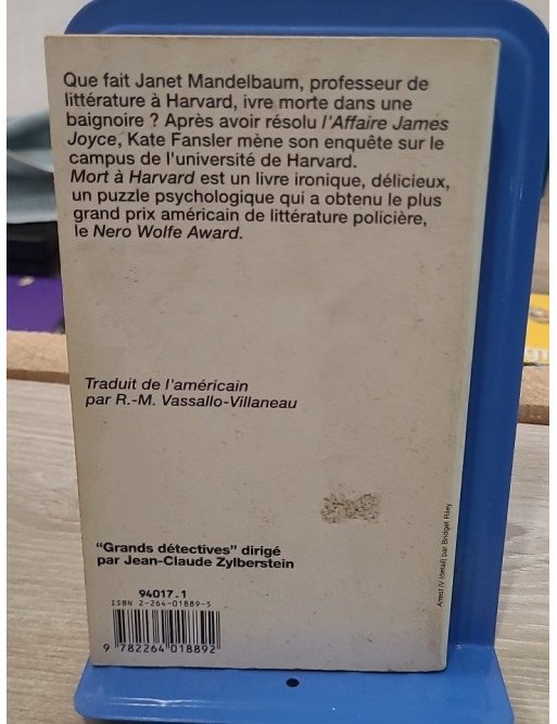 Mort à Harvard - Une enquête de Kate Fansler