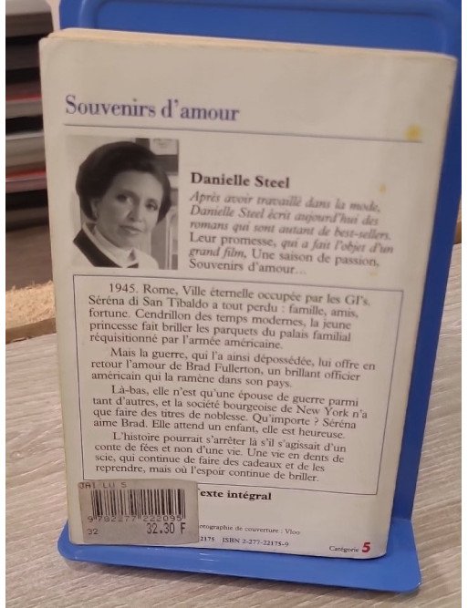 Souvenirs d'amour – Danielle Steel | Roman sentimental | J'ai Lu n°2175