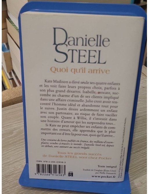 Quoi qu'il arrive – Danielle Steel | Roman sentimental | Pocket n°18261