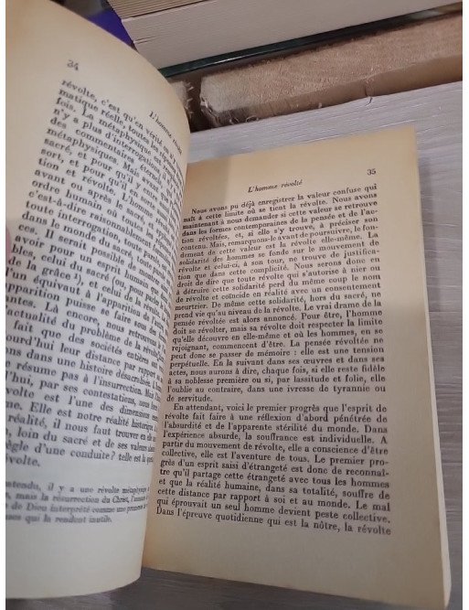 L'homme révolté - Essai philosophique sur la révolte et la liberté par Albert Camus