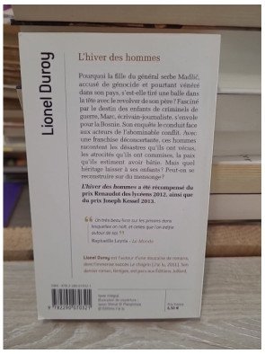 L'hiver des hommes - Roman de Lionel Duroy sur l'héritage de la guerre des Balkans