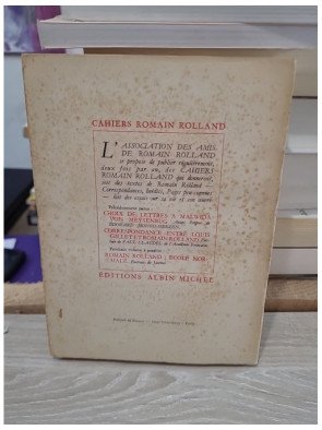 Richard Strauss et Romain Rolland - Correspondance et fragments de journal