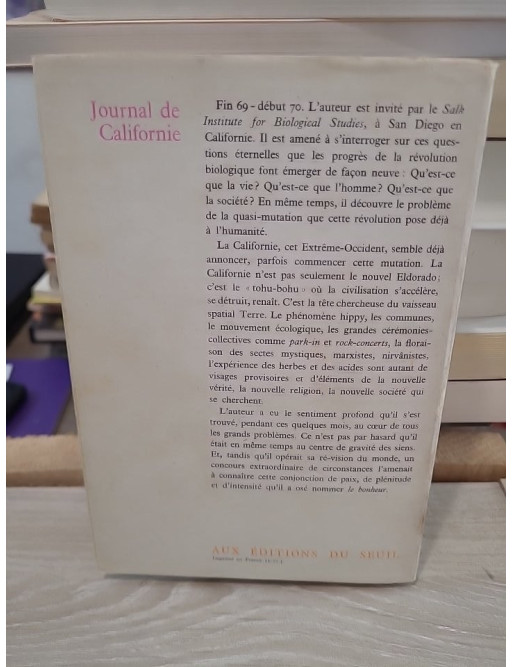 Journal de Californie - Carnets et réflexions d’Edgar Morin sur la société américaine
