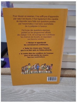Galops 1 à 4 - Questions/Réponses d'examens pour préparer les diplômes d'équitation