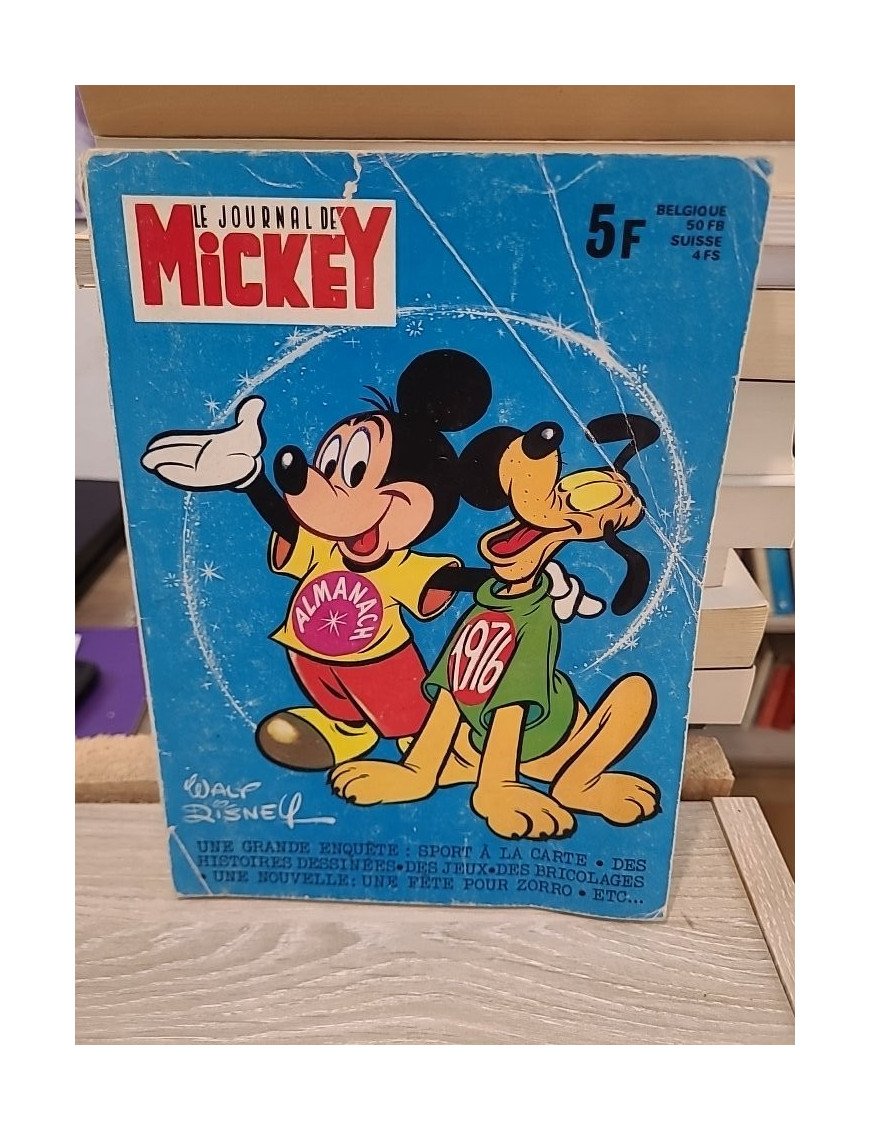 Le Journal de Mickey 1976 - Revue jeunesse illustrée
