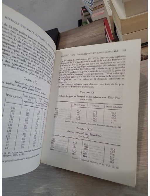 Histoire des faits économiques contemporains - Analyse de l'évolution économique moderne