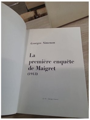 La Première enquête de Maigret : 1913