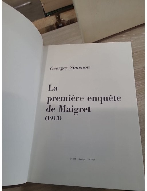 La Première enquête de Maigret : 1913